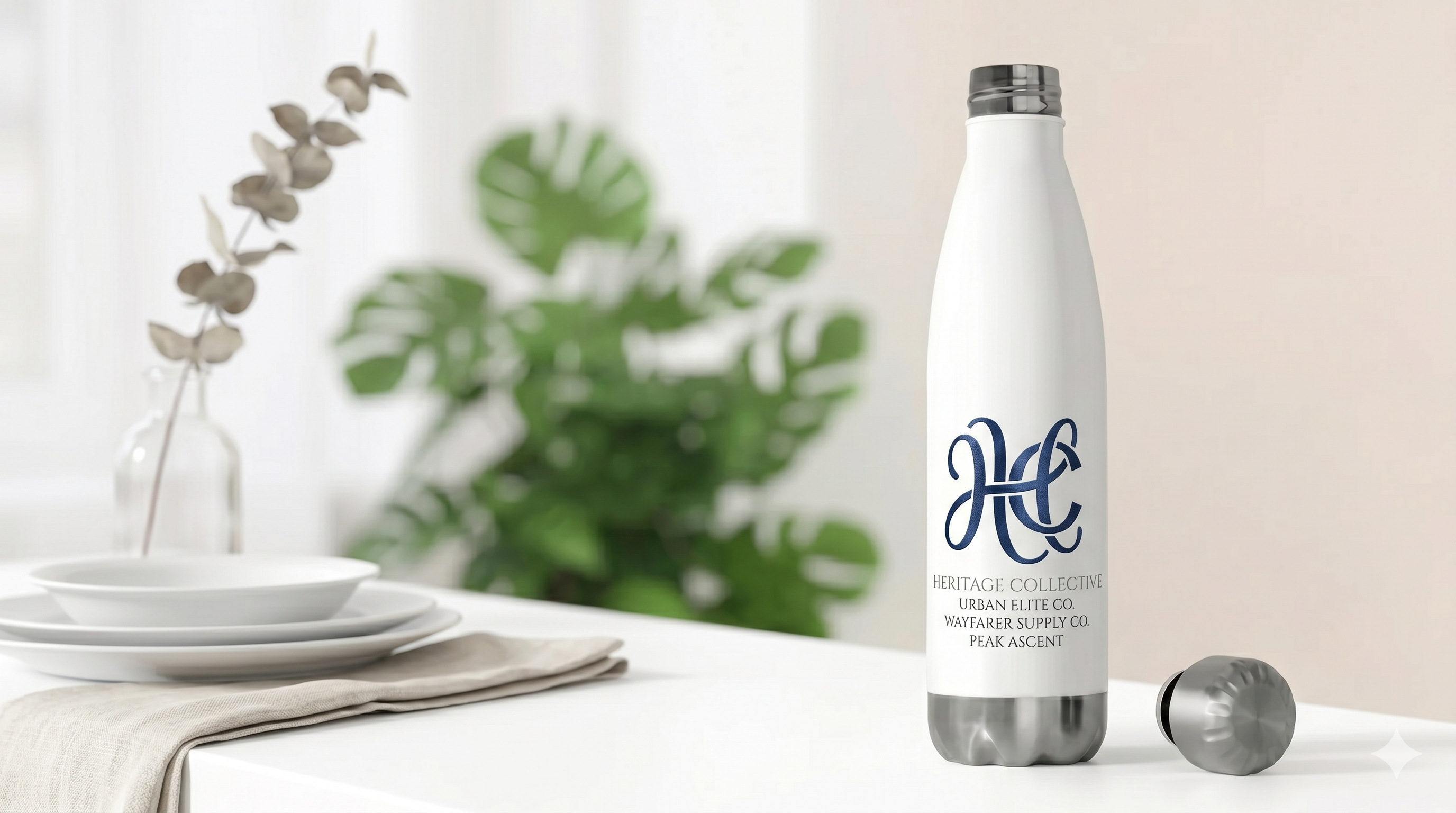 Customised Products — branded company bottle